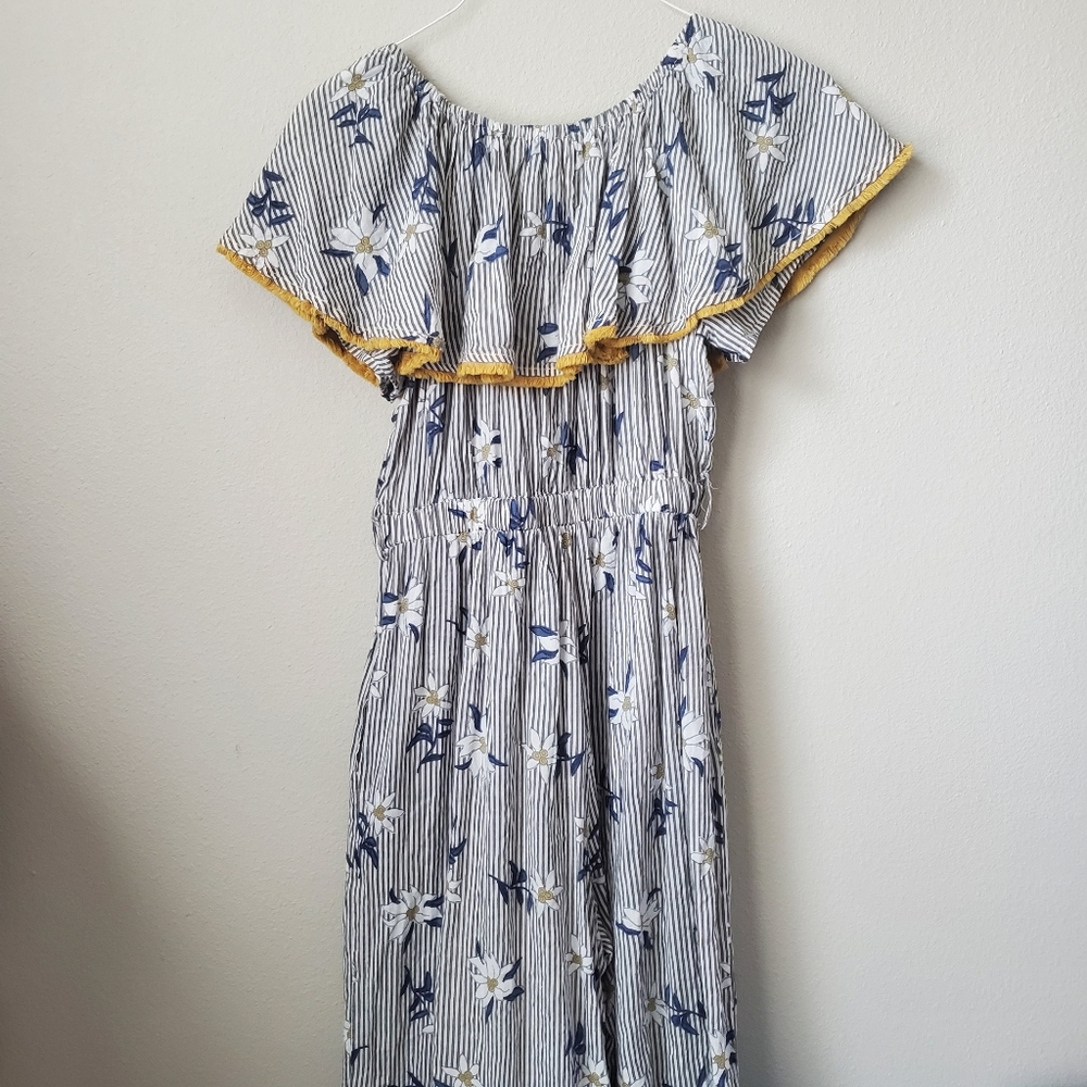 THML Floral Off-Shoulder Jumpsuit - Picture 2 of 5